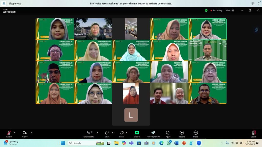 Rektor IKIP Siliwangi Jadi Narasumber Workshop Kurikulum OBE di Universitas Islam Riau